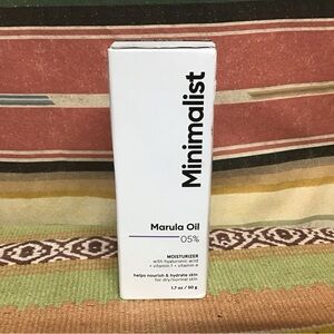 Minimalist Marula Oil 5% Face Moisturizer For Dry Skin 1.7 Ounce Exp 9/25 new